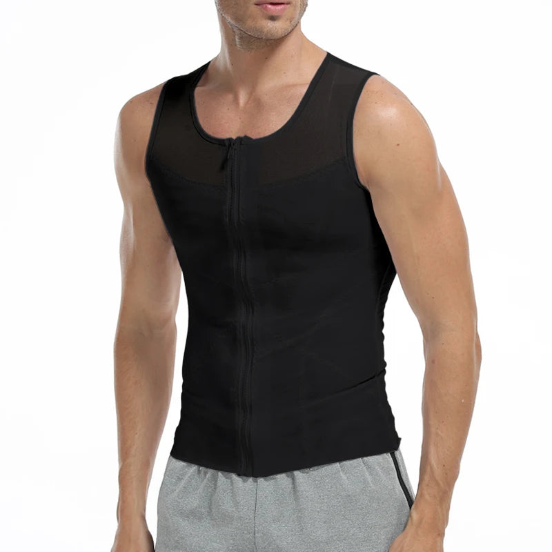 TiShape — Chemise Gainante Compression Homme