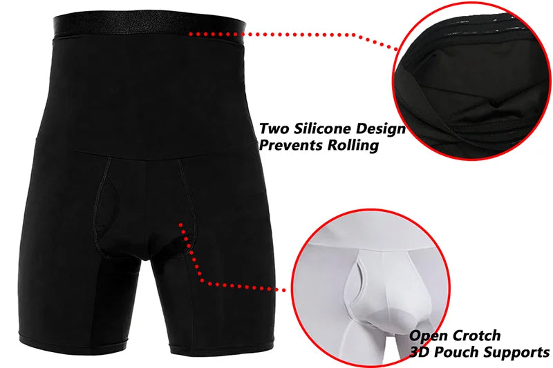 TiShape — Short Gainant Ventre Plat Homme