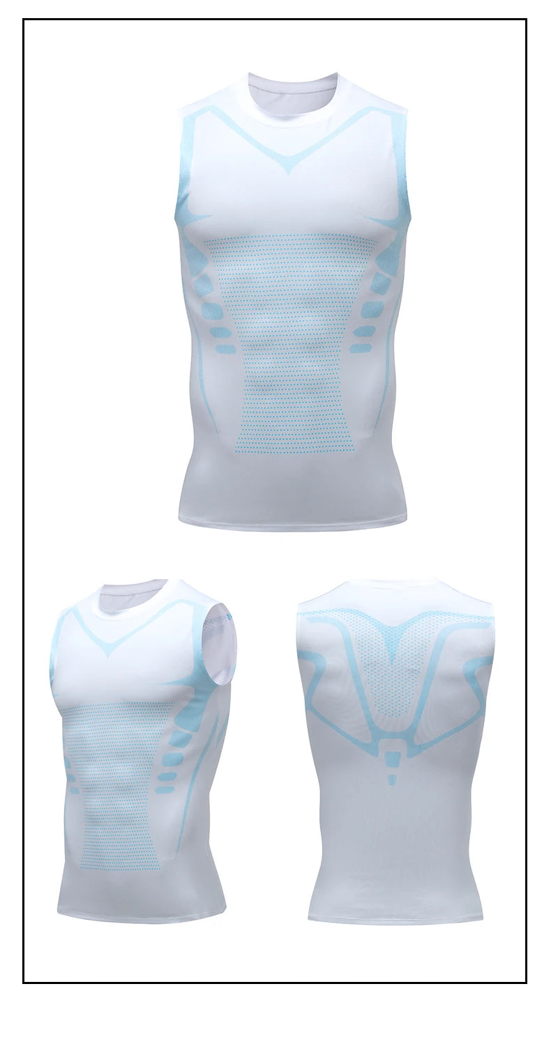 TiShape — Débardeur Compression Musculation Homme