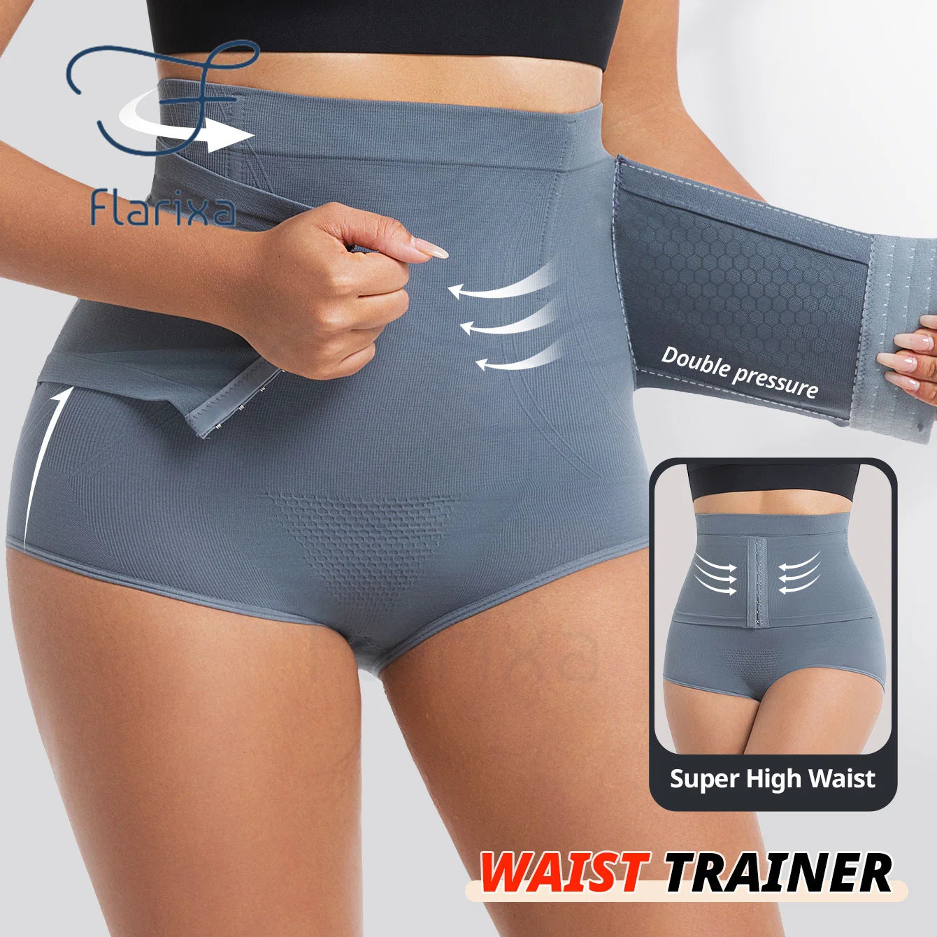 TiShape — Culotte Gainante Taille Haute Femme