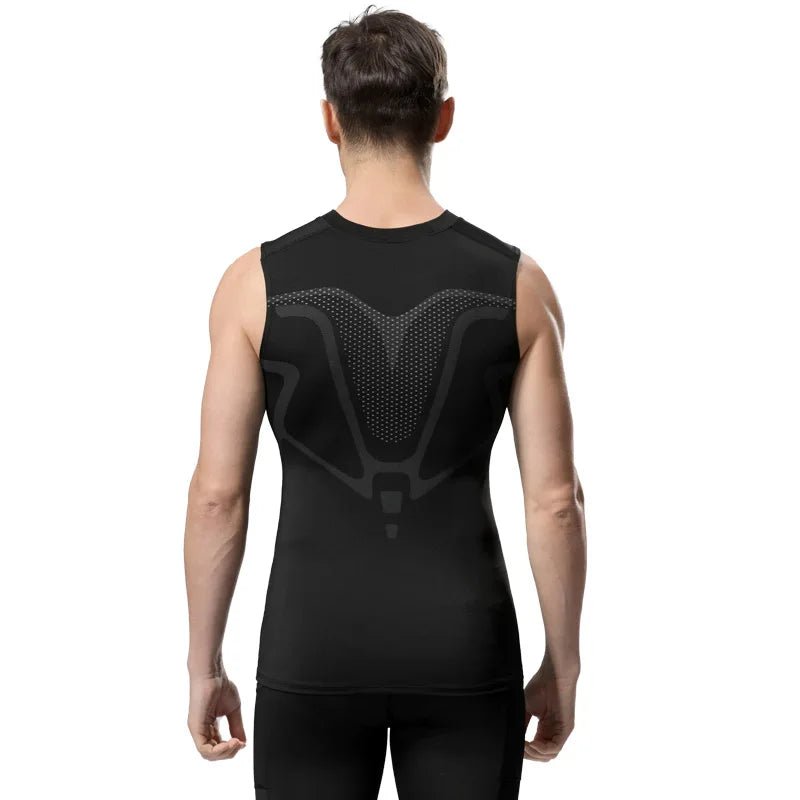 TiShape — Débardeur Compression Musculation Homme